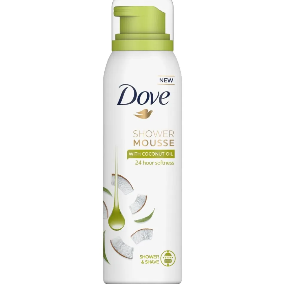 Dove Coconut Oil Shower Mousse