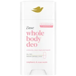 Dove Whole Body Raspberry & Rose Deodorant Stick