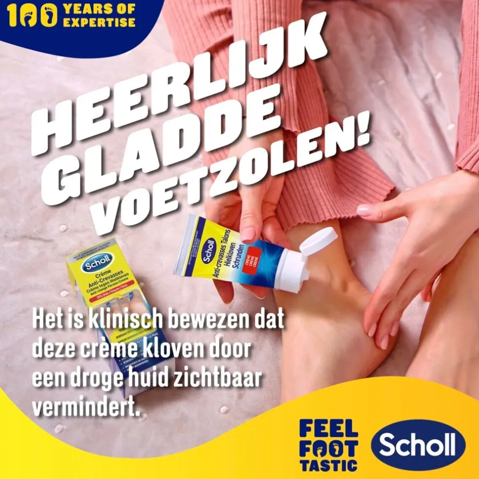 Dr. Scholl's Active Repair K+ Herstellende Hielkloven Crème