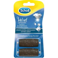 Dr. Scholl's Velvet Smooth Extra Grof Verwisselbare Rollers Navulling