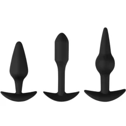EasyToys Pleasure Kit Siliconen Butt Plug set