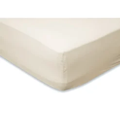 Elegance Hoeslaken Katoen Perkal 35cm Hoekhoogte - ivoor 180x210/220cm