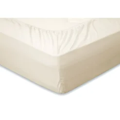 Elegance Hoeslaken Katoen Perkal 35cm Hoekhoogte - ivoor 180x210/220cm