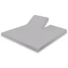 Elegance Splittopper Hoeslaken Jersey Katoen Stretch - licht grijs 160x200cm