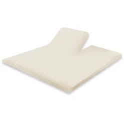 Elegance Splittopper Hoeslaken Perkal Katoen - ivoor 180x210/220cm