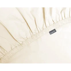 Elegance Splittopper Hoeslaken Perkal Katoen - ivoor 180x210/220cm