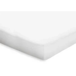 Elegance Topper Hoeslaken Katoen Perkal - wit 160x200cm