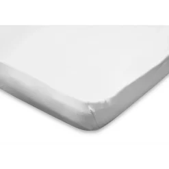 Elegance Topper Hoeslaken Jersey Katoen Stretch - wit 160x200cm