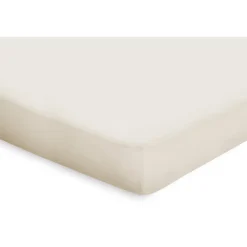 Elegance Topper Hoeslaken Katoen Perkal - ivoor 180x200cm