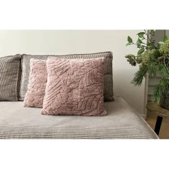 Eleganzzz Jacquard Rabbit Fur Sierkussens Hoofdkussen