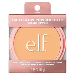 e.l.f. Halo Glow Powder Filter Light Warm Pressed Powder