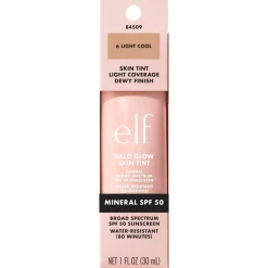 e.l.f. Halo Glow SPF50 6 Light Cool Skin Tint