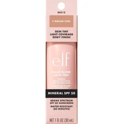 e.l.f. Halo Glow SPF50 9 Medium Cool Skin Tint