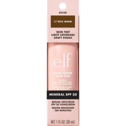 e.l.f. Halo Glow SPF50 17 Rich Warm Skin Tint