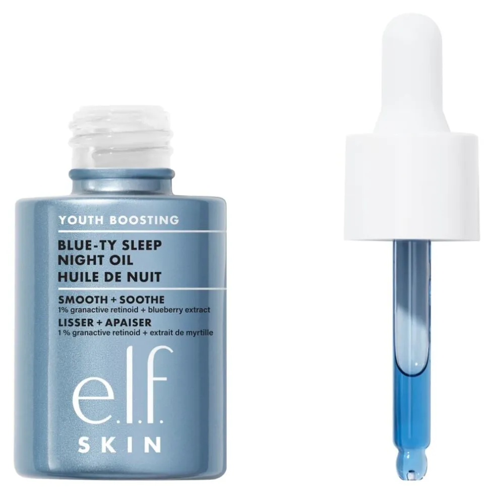 e.l.f. Skin Youth Boosting Blue-Ty Sleep Night Oil