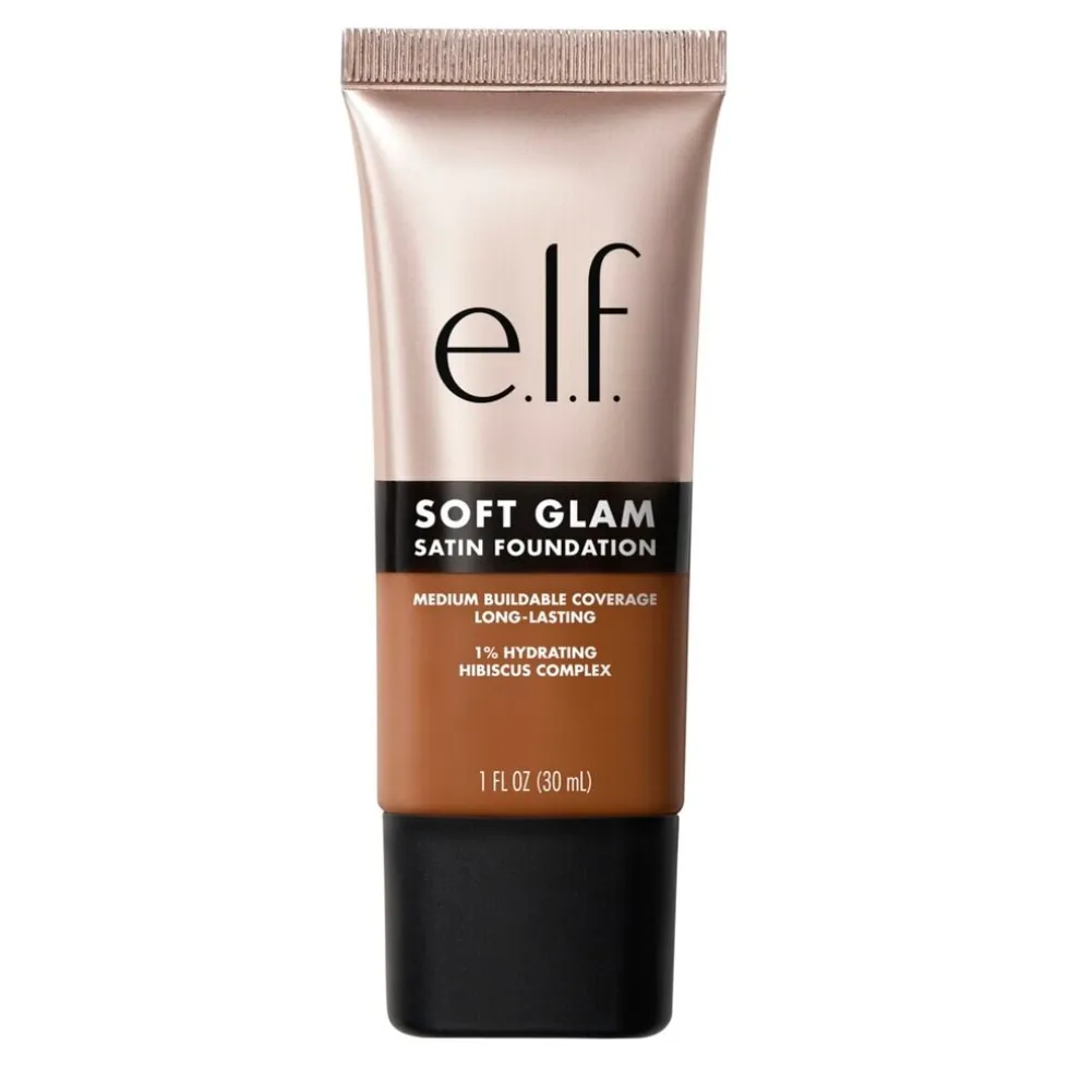 e.l.f. Soft Glam 55 Deep Warm Satin Foundation
