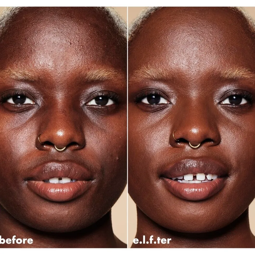 e.l.f. Soft Glam 55 Deep Warm Satin Foundation