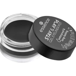 Essence Stay & Play 01 Black Gel Eyeliner Pot