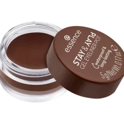 Essence Stay & Play 02 Brown Gel Eyeliner Pot