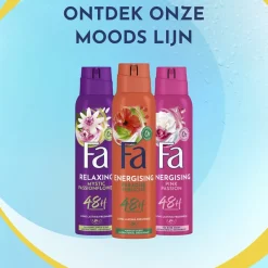 Fa Energising Paradise Hibiscus Deodorant Spray