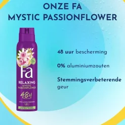 Fa Relaxing Mystic Passion Flower Deodorant Spray