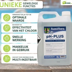 Famiflora pH-plus vloeibaar 10L om pH waarde te verhogen