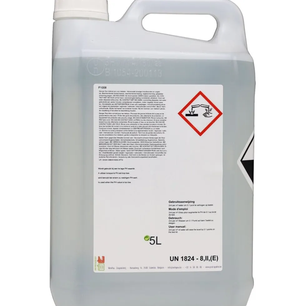 Famiflora pH-plus vloeibaar 10L om pH waarde te verhogen