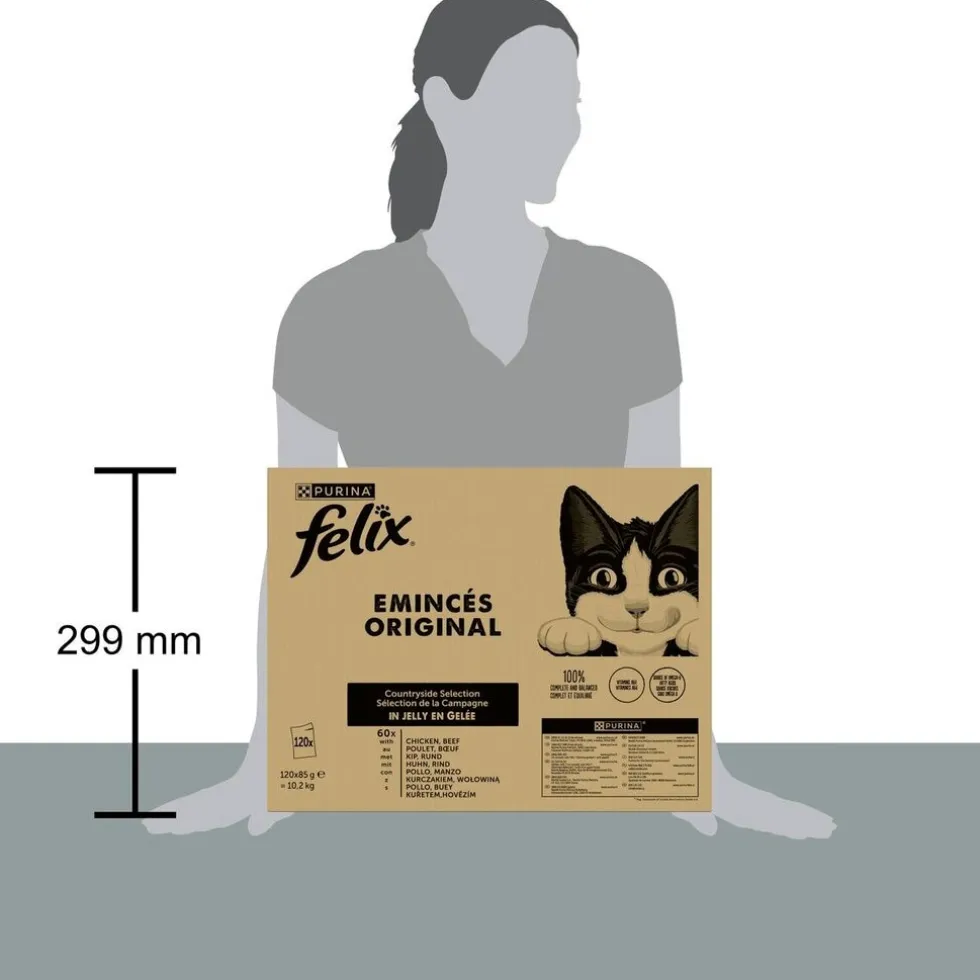 Felix Original Countryside Selectie in Gelei Kattenvoer