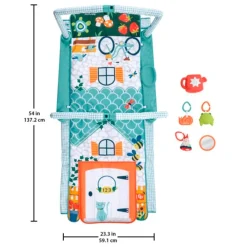 Fisher Price 3-In-1 Kruipen en Spelen Activiteitenspeelmat