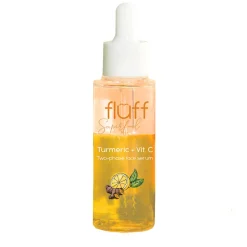 FLUFF Turmeric and Vitamin C Booster Two-Phase Face Serum