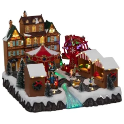 Fééric Lights and Christmas verlicht kerstdorp "kerstmarkt"