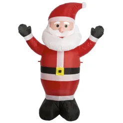 Fééric Lights and Christmas Opblaasbare kerstman H 120cm