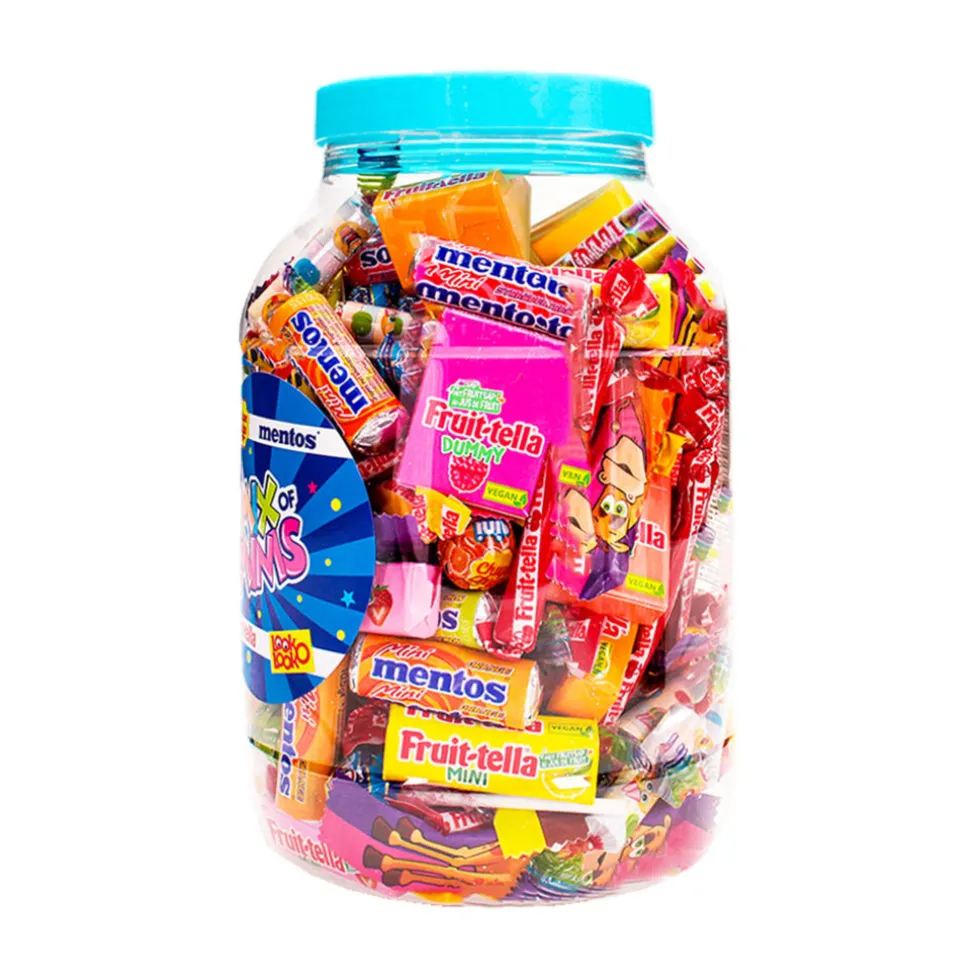 Fruit-tella, Mentos, Chupa Chups & Look-O-Look snoepmix