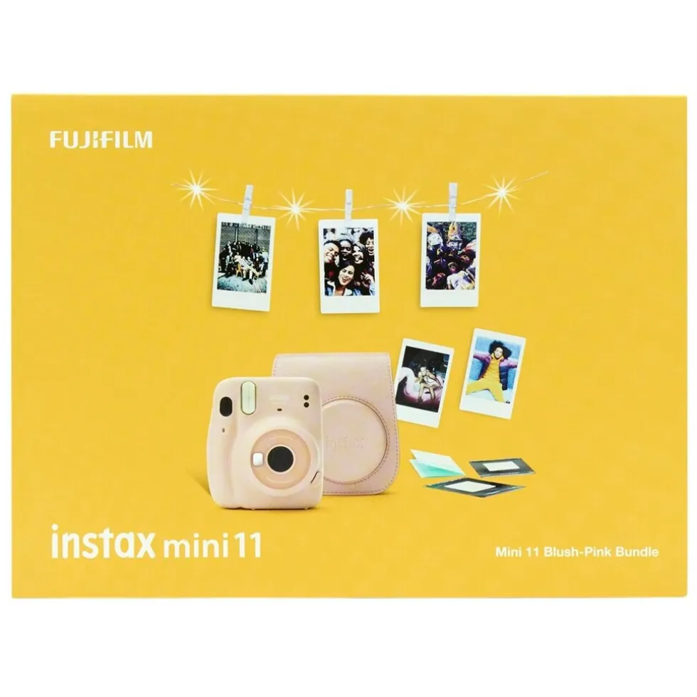 Fujifilm instax Mini 11 Blush Pink Bundelset