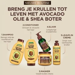 Garnier Loving Blends Avocado-olie & Sheaboter Curl Revival Elixir Intens Voedende Haarolie