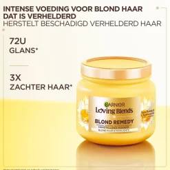 Garnier Loving Blends Blond Remedy Sun-Kissed Chamomile & Bloemenhoning Herstellend Masker