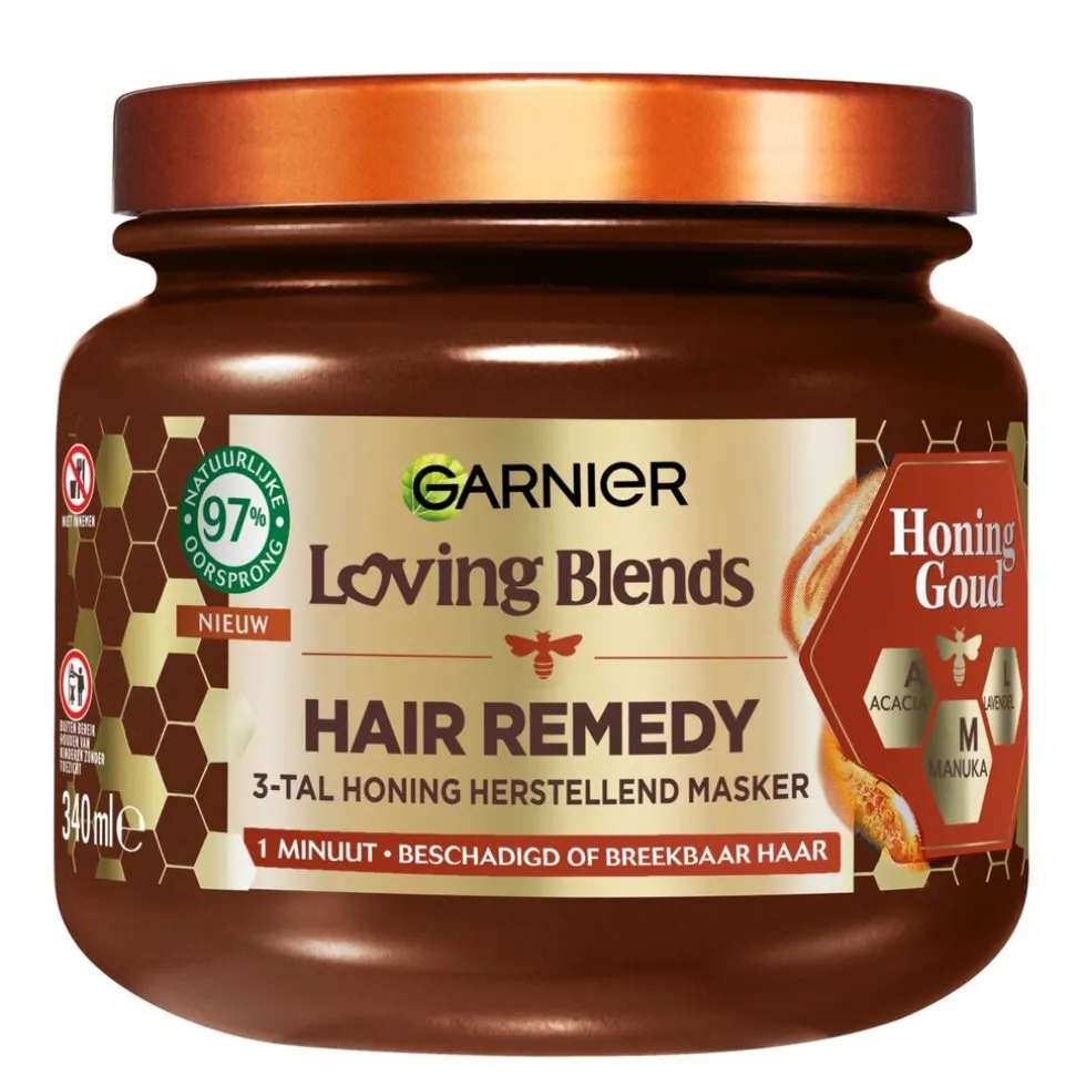 Garnier Loving Blends Hair Remedy Honing Goud Herstellend Haarmasker