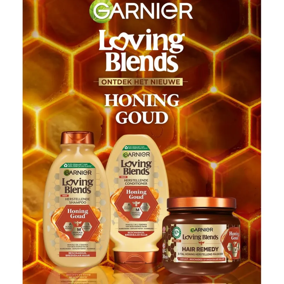 Garnier Loving Blends Hair Remedy Honing Goud Herstellend Haarmasker