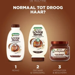 Garnier Loving Blends Kokosmelk & Macadamia Shampoo