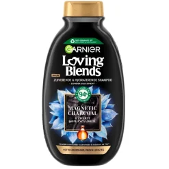 Garnier Loving Blends Magnetic Charcoal Shampoo