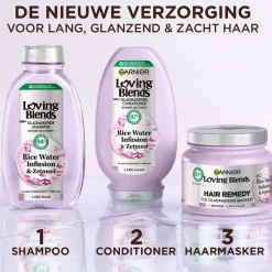 Garnier Loving Blends Rice Water Infusion & Zetmeel Gladmakende Conditioner