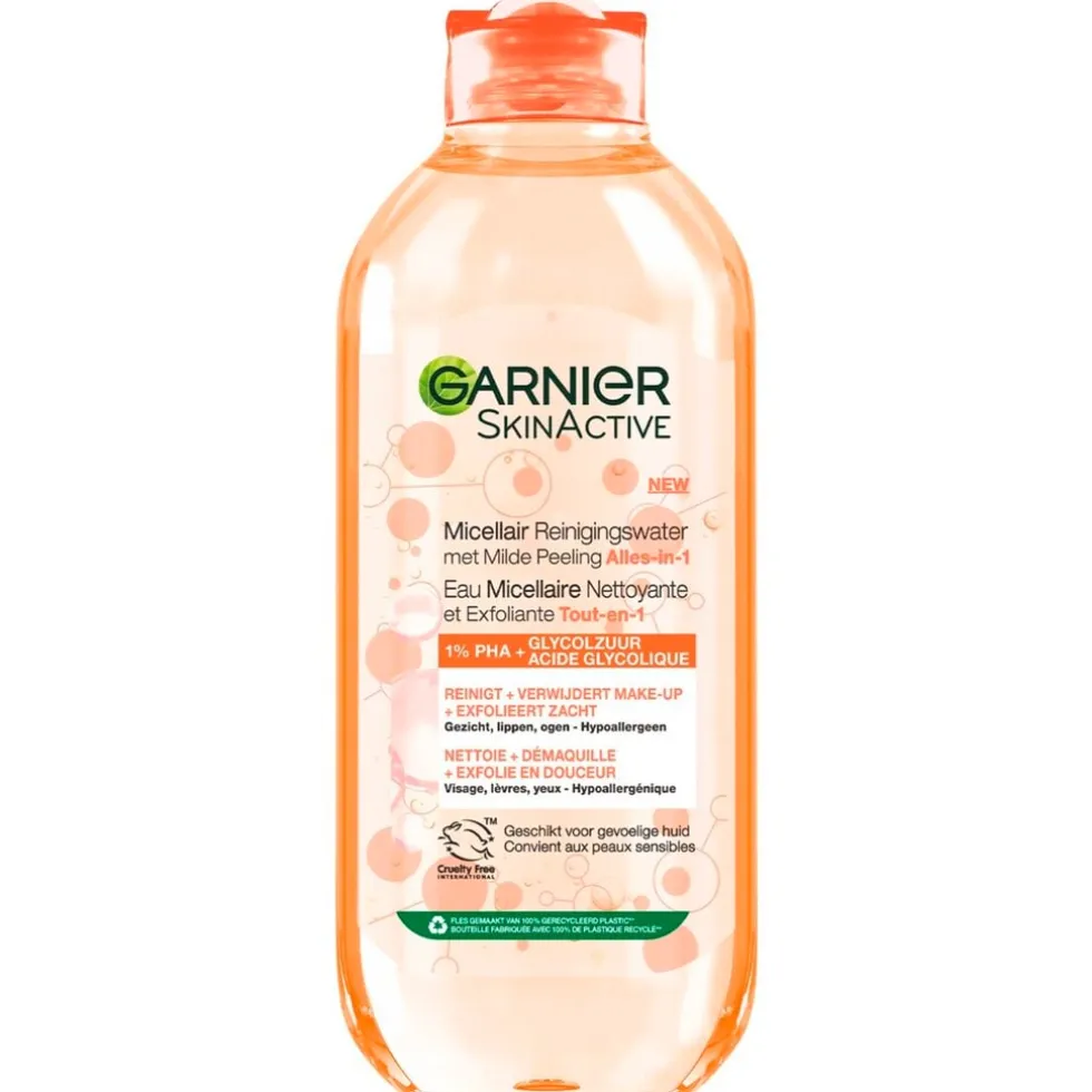 Garnier SkinActive Alles-in-1 Micellair Reinigingswater met Milde Peeling