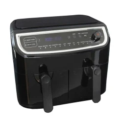 Gastronoma 18290003 - Dubbele vetarme airfryer