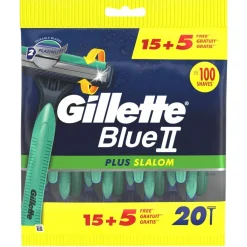 Gillette Blue II Plus Slalom Wegwerpmesjes