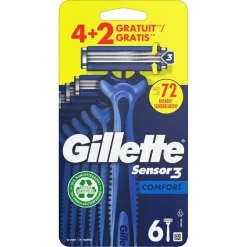 Gillette Sensor3 Wegwerpscheermesjes