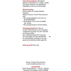 GluconCombi Glucosamine + Chondroïtine + Vitamine C Tabletten