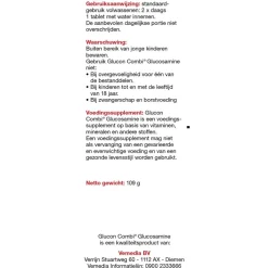 GluconCombi Glucosamine Chondroïtine/MSM+ Mangaan Tabletten