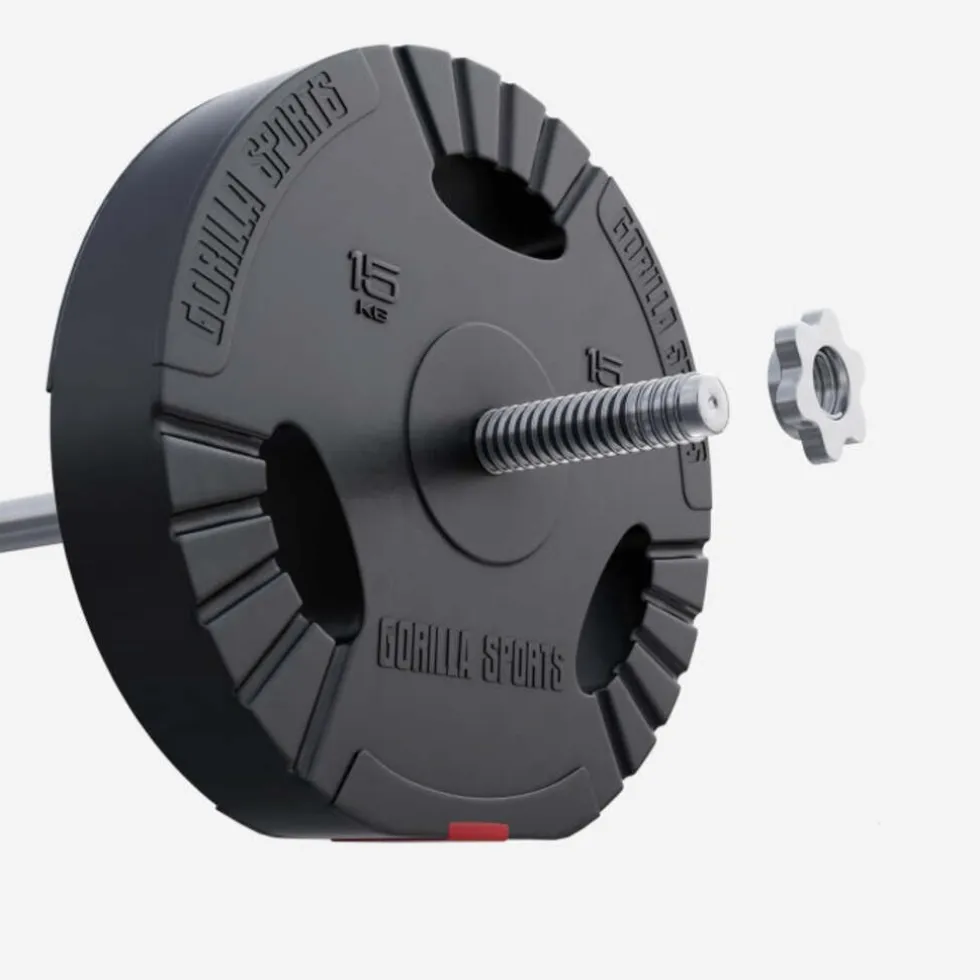 Gorilla Sports Halterschijven Set