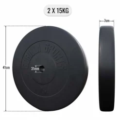 Gorilla Sports Halterschijven Set