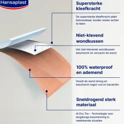 Hansaplast Extra Strong Waterproof Pleisters